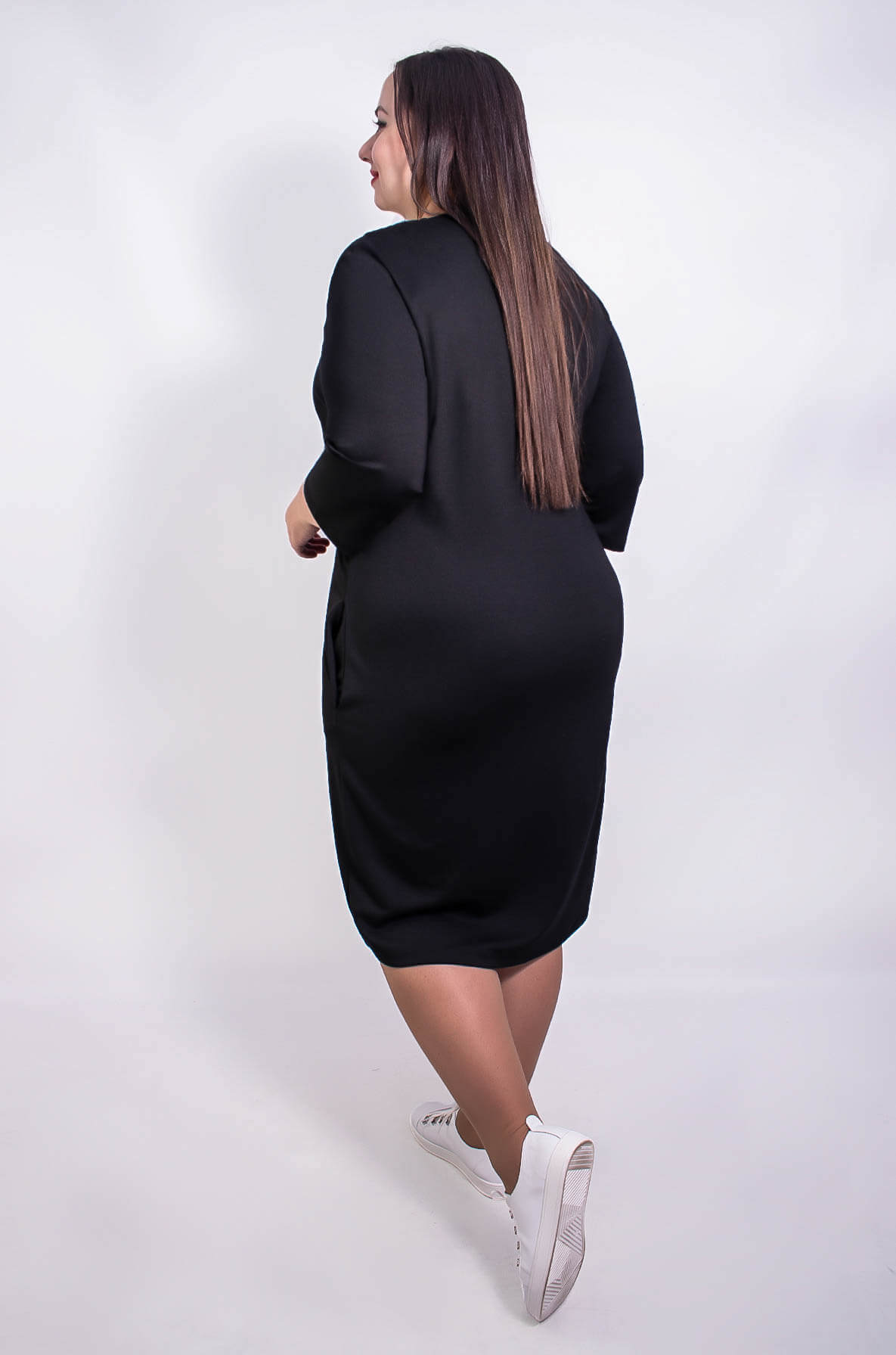 Сукня трикотажна повсякденна супер батал