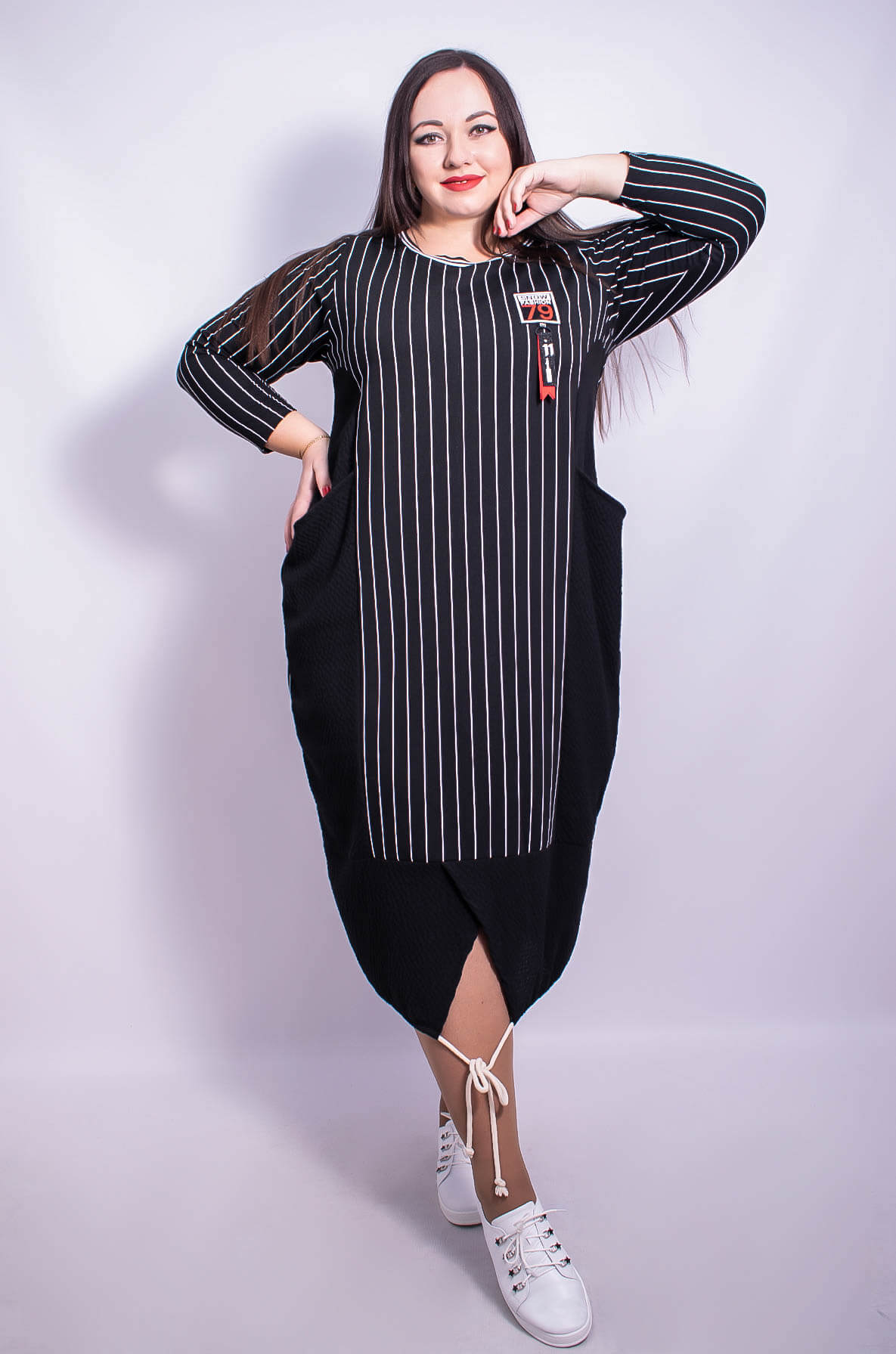 Сукня повсякденна міді супер батал